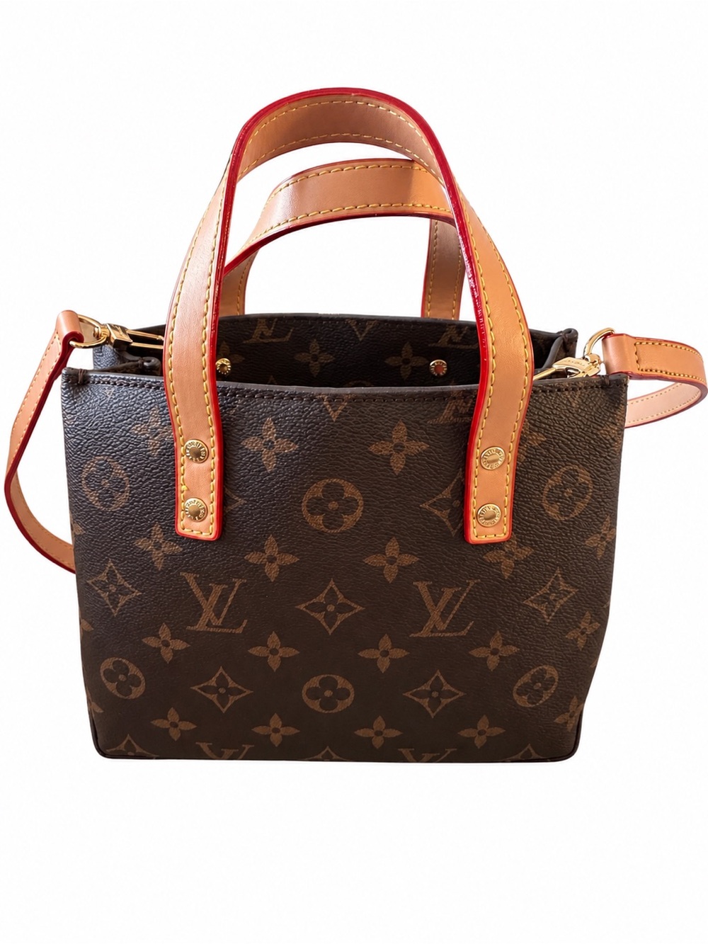 🤎 Monogram Mini Tote / Crossbody Bag inspired